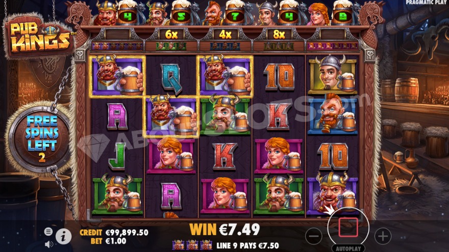 Unravelling-Pub-Kings-Slot-Spiel