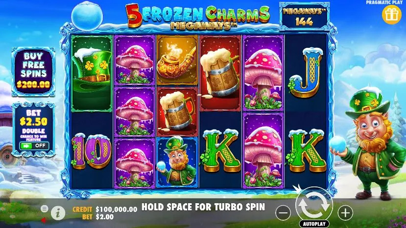 Frozen Charms Megaways Slot-Erlebnis