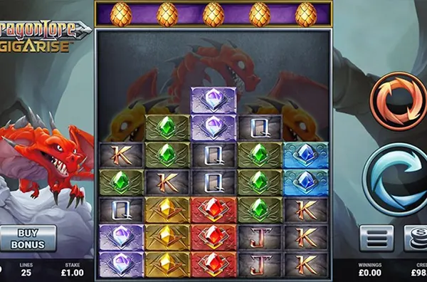 Free spins feature